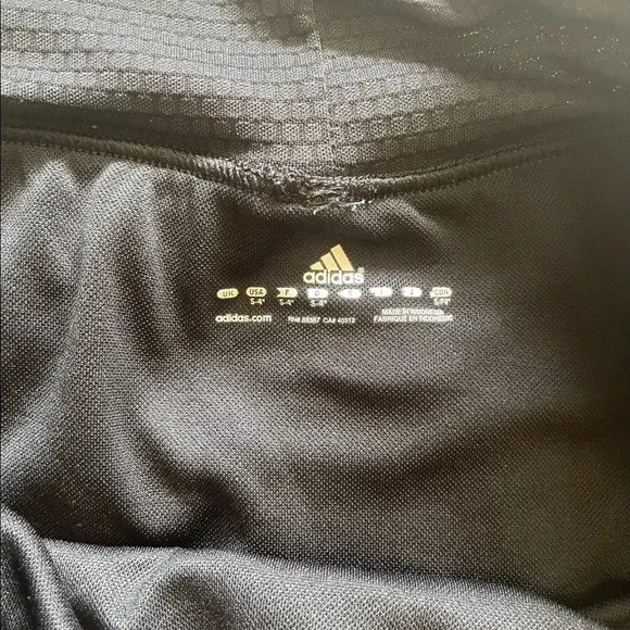 Women’s Adidas black unlined fitted running shorts small - Picture 2 of 2